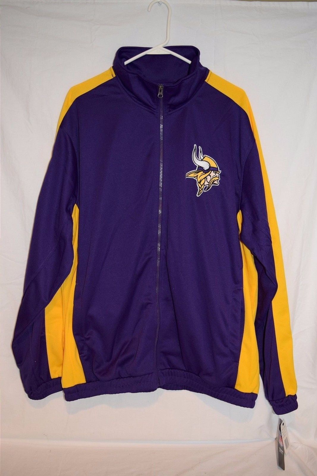 vikings track jacket